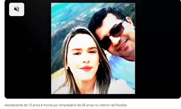 Adolescente de 15 anos é morta por empresário de 56 anos no interior da Paraíba/Fantastico