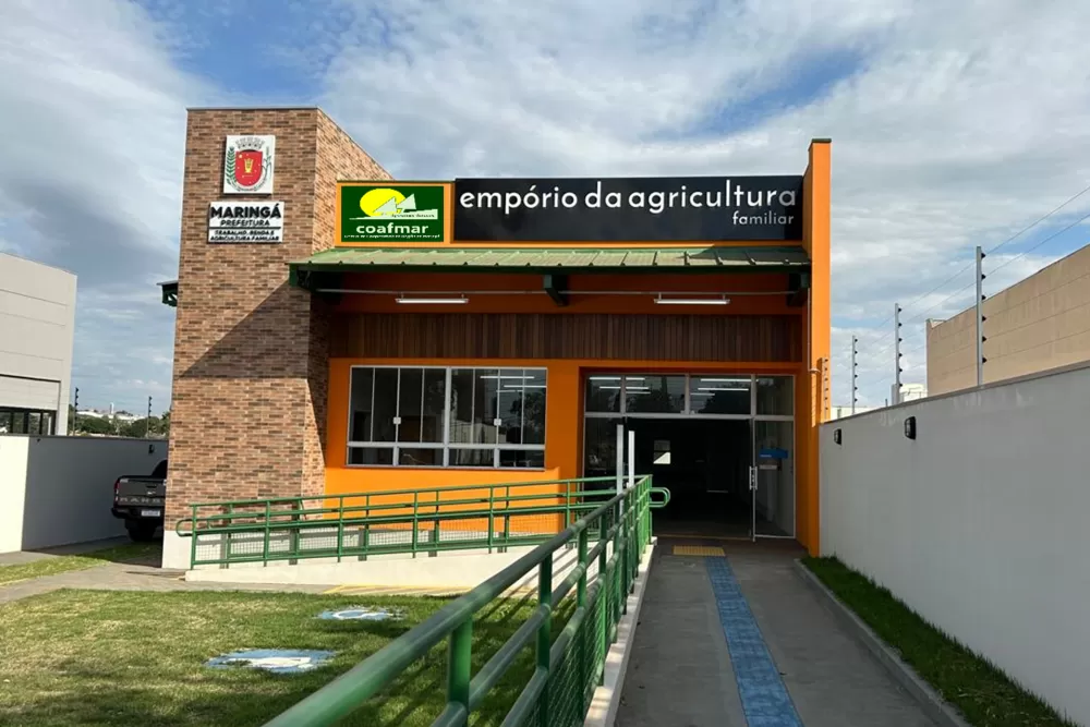 Empório da Agricultura Familiar comercializa produção local em Maringá Foto: IDR-PR