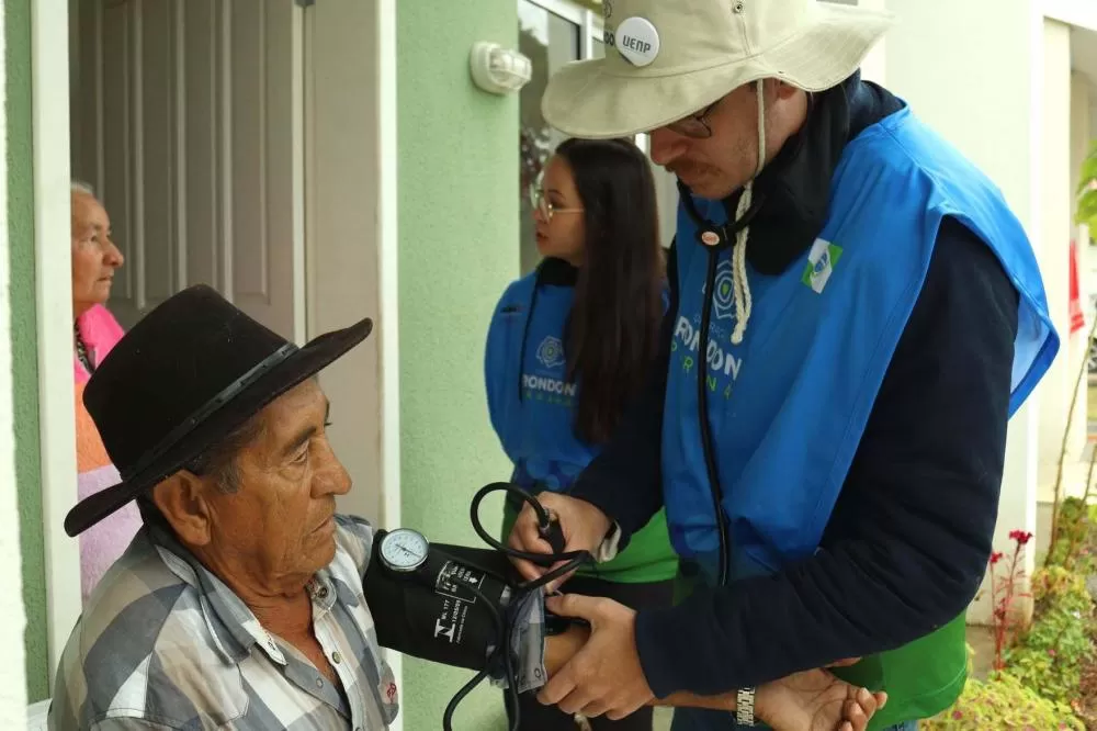 Junto à comunidade: Operação Rondon Paraná 2024 atende mais de 40 mil pessoas Foto: Unicentro