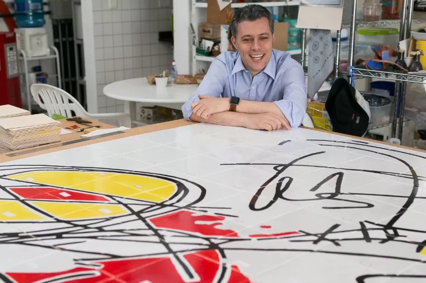 Paris 2024: artistas paranaenses levam seus trabalhos à Casa Brasil durante as Olimpíadas Foto: SEEC