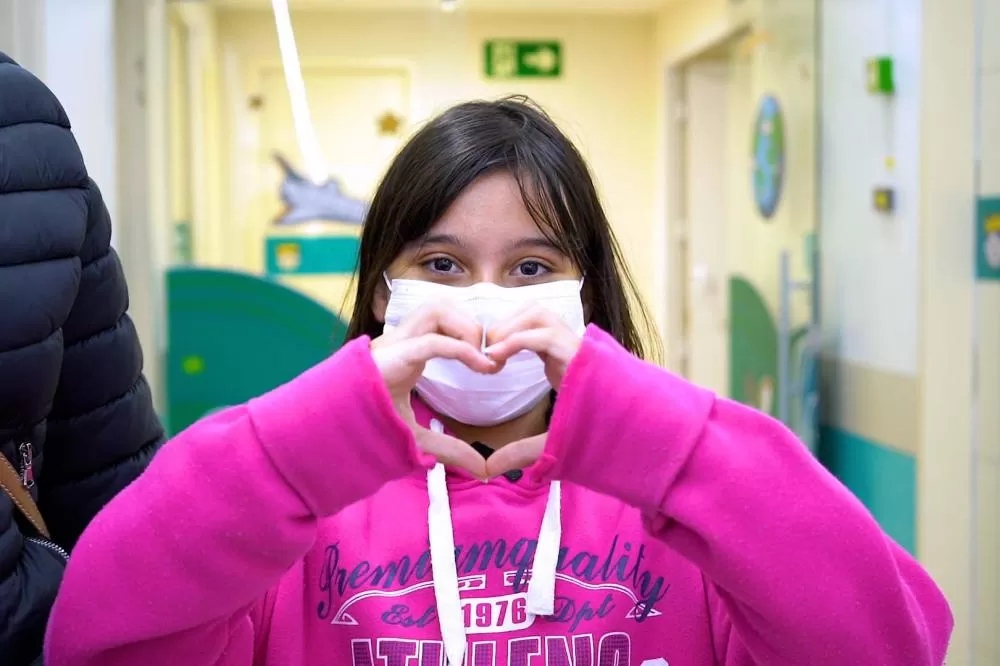 Há pouco mais de três semanas, Fernanda Nogueira, de 11 anos, ganhou um novo coração. Foto: Ricardo Ribeiro/AEN