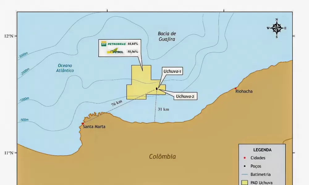 Mapa Petrobras