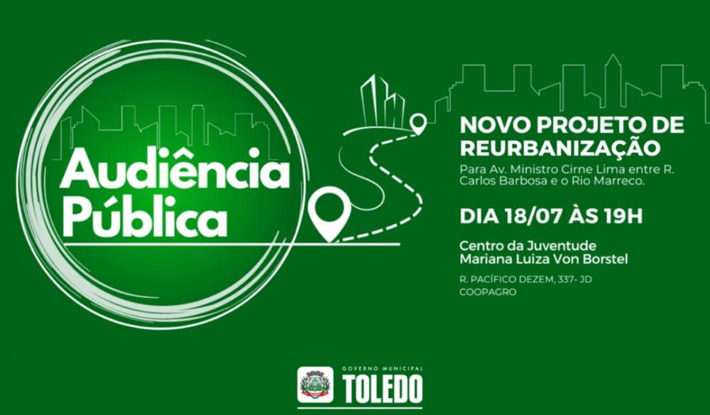 Governo municipal quer ouvir a população que utiliza a via em evento marcado para a próxima terça (18), às 19h, no Centro da Juventude Mariana Luiza Von Borstel