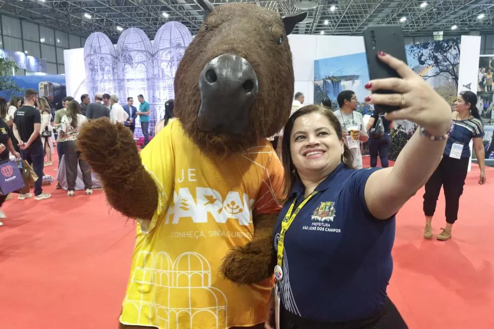 Paraná levou ao Salão Nacional do Turismo experiências com lavanda e mergulho virtual Foto: SETU