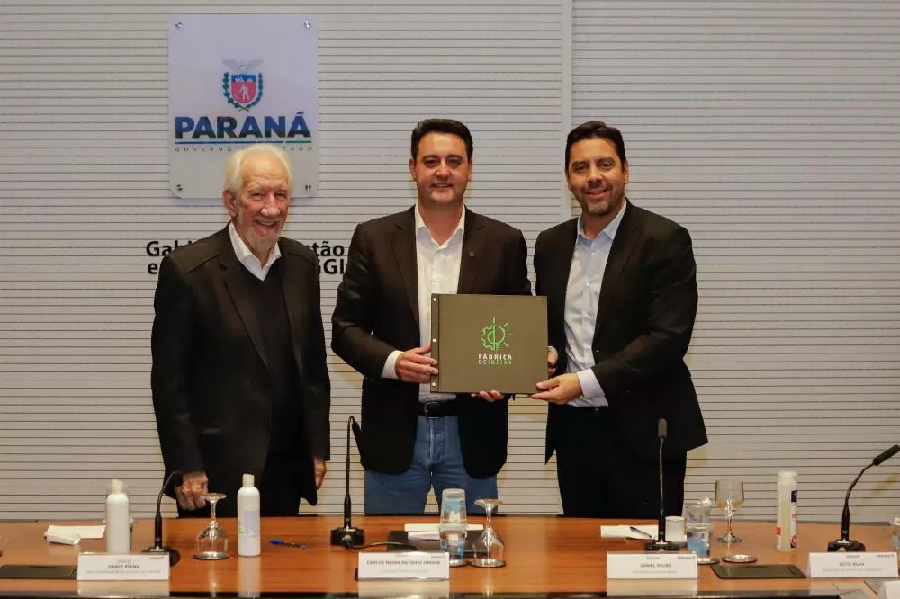 Curitiba, 12 de agosto de 2024 - Apresentação da Fábrica de Ideais pelo governador do Paraná, Carlos Massa Ratinho Jr., e a empresa Audi. Foto: Roberto Dziura Jr/AEN