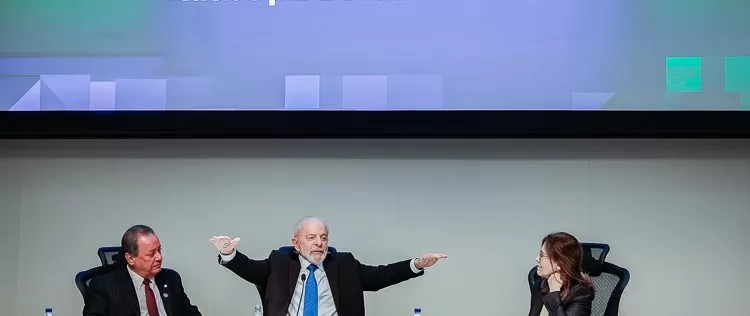 Presidente Lula durante evento da CartaCapital Foto: Ricardo Stuckert