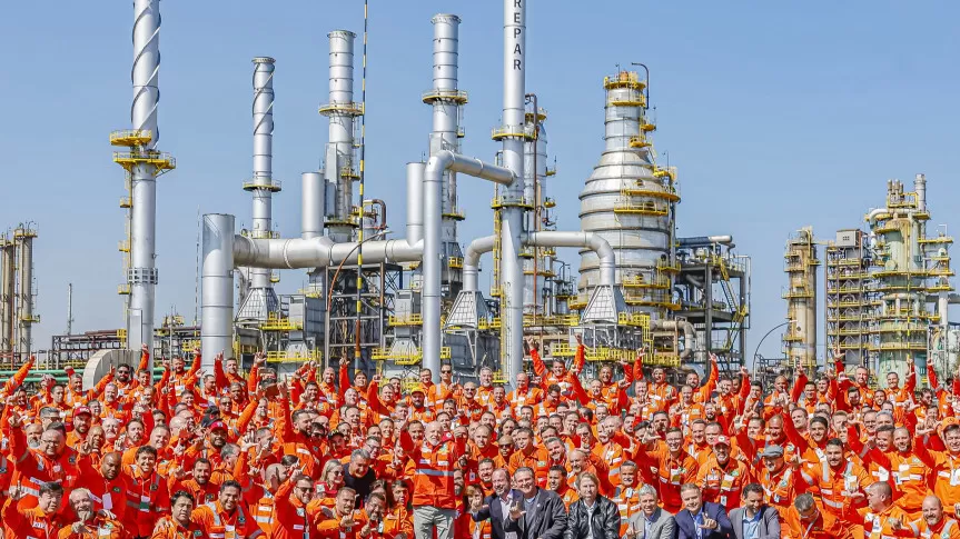 Solenidade de retomada das obras da Fábrica de Fertilizantes Nitrogenados (Fafen-PR), em Araucária.Créditos:Ricardo Stuckert