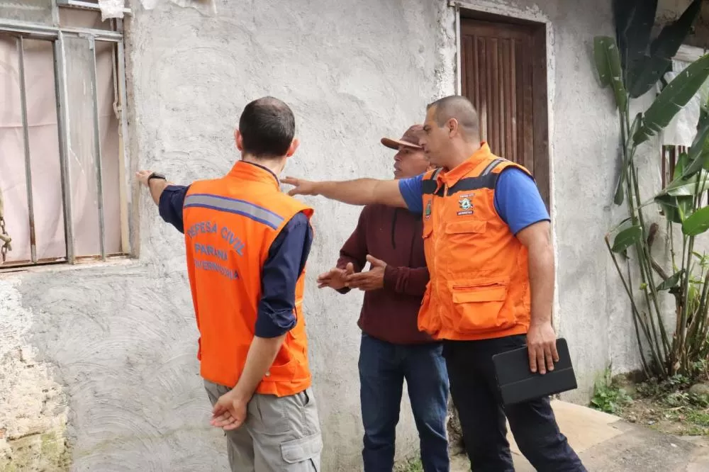 Com apoio da Defesa Civil, Morretes e União da Vitória avaliam alcance do novo alerta Foto: Defesa Civil