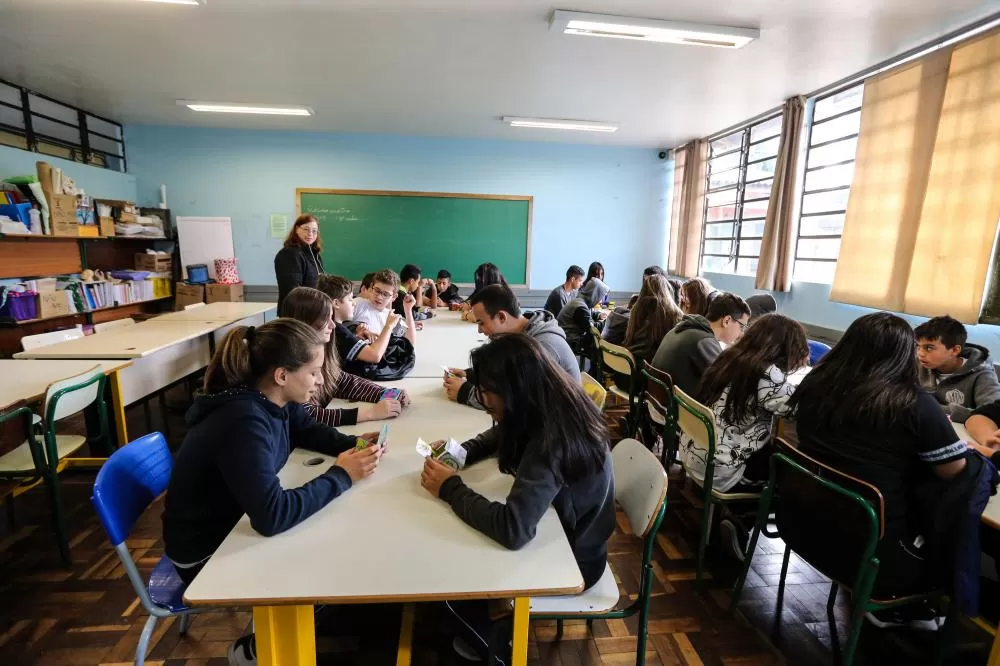 Estado derruba pela metade diferença do Ideb entre ensino público e privado Foto: Geraldo Bubniak/AEN