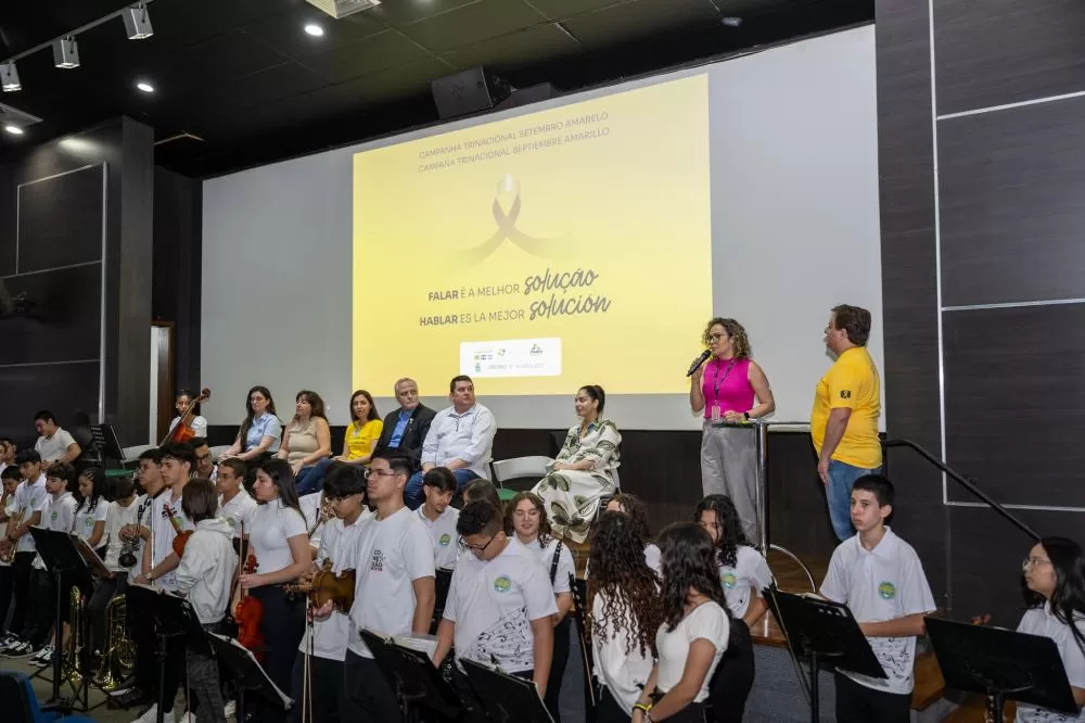 Fotos do evento de encerramento, nesta segunda-feira (30), no CRV. Crédito: William Brisida/Itaipu Binacional