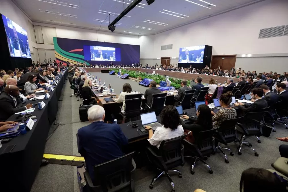 Foto da coletiva: Marcos Labanca/Itaipu Binacional