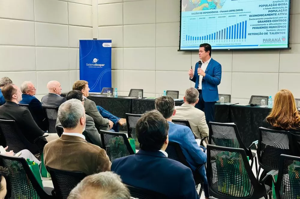 Gestão eficiente e bom ambiente de negócios: Governo apresenta avanços em encontro da Ocepar Foto: Alex Adam/SEPL