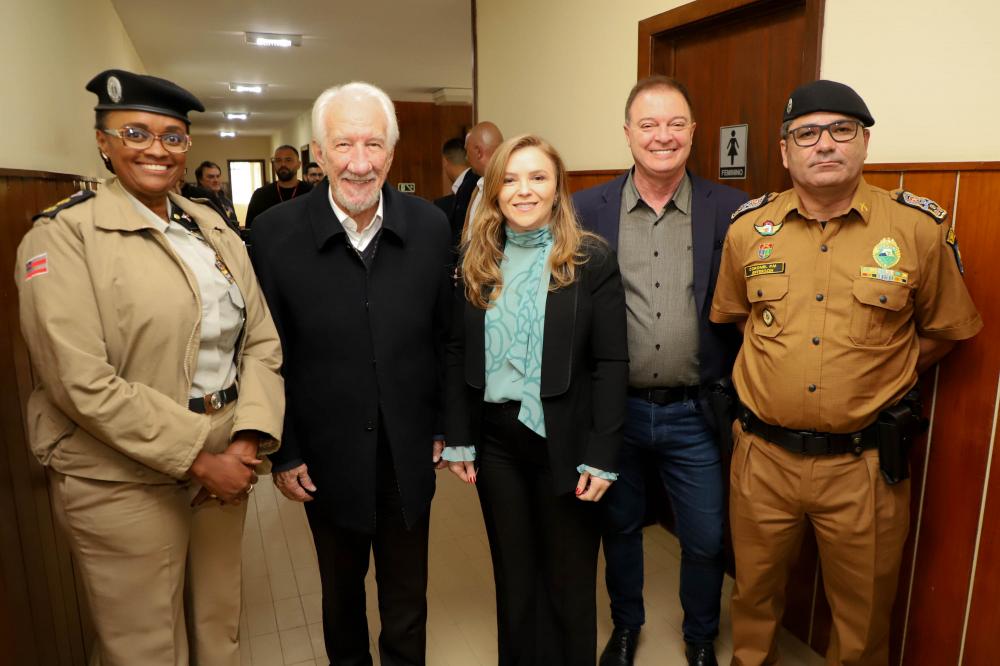 Cerca de 10 mil policiais militares do Paraná concluíram nesta sexta-feira (21) o treinamento do Curso de Prevenção à Violência Doméstica e Familiar. Foto: Ari Dias/AEN
