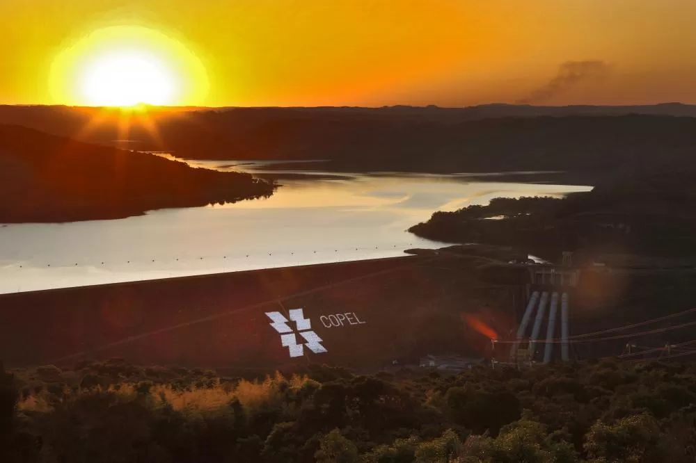 Usina Hidrelétrica de Segredo, localizada no Rio Iguaçu, nos municípios de Mangueirinha em divisa com o município de Reserva do Iguaçu, na região sudoeste do estado do Paraná. Foto: Albari Rosa/Arquivo AEN