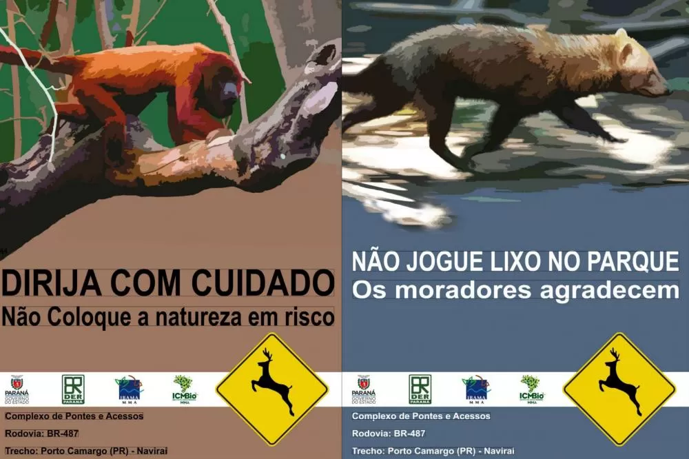 DER-PR homologa licitação para nova sinalização rodoviária no Parque Nacional Ilha Grande Foto: DER