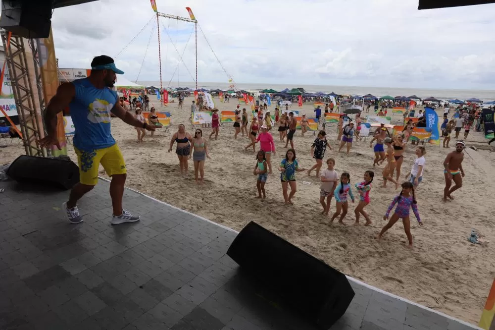 Estado seleciona profissionais para atuarem no Verão Maior Paraná 2024 Foto: Roberto Dziura Jr/AEN