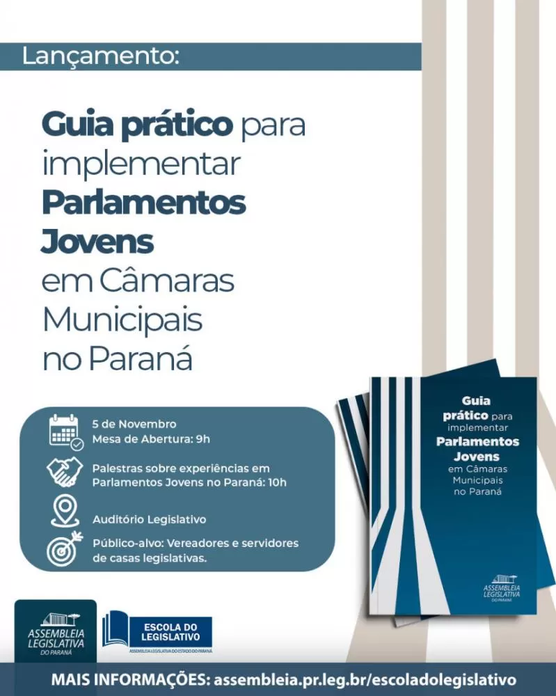 Créditos:Arte: Escola do Legislativo