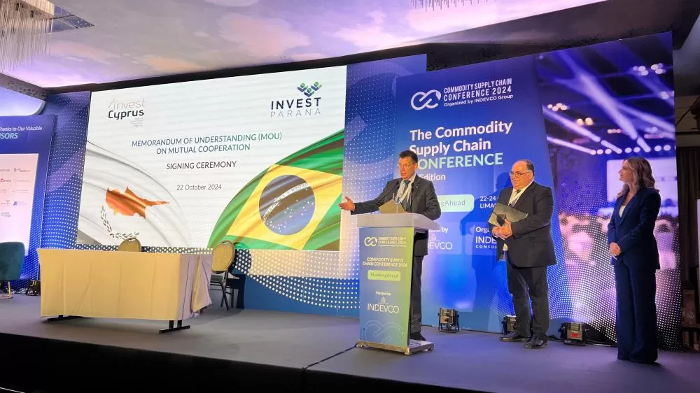 Missão da Invest Paraná ao Chipre Foto: Divulgação Invest Paraná ao Chipre