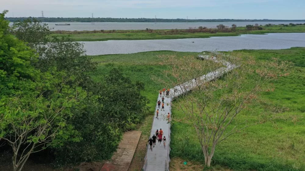 Refúgio Maracaju tem passeio ciclístico binacional