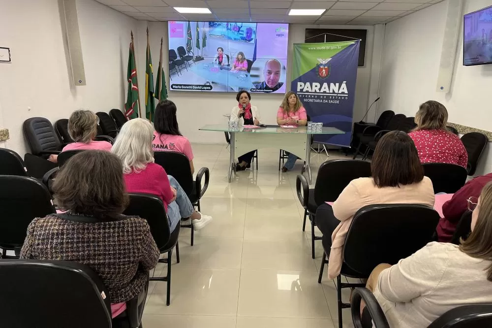 Saúde encerra campanha Paraná Rosa com balanço de ações e palestra sobre mindfulness