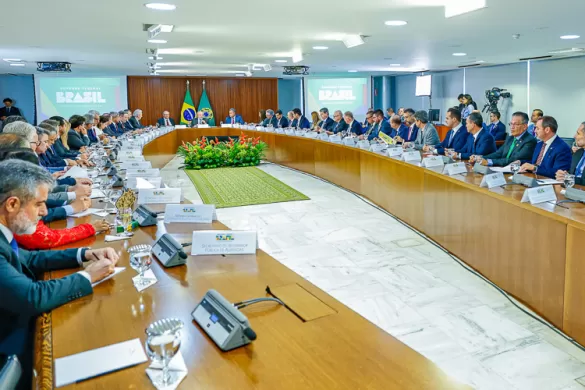 A governadores, Lula defende “amplo pacto” para combate efetivo ao crime organizado
