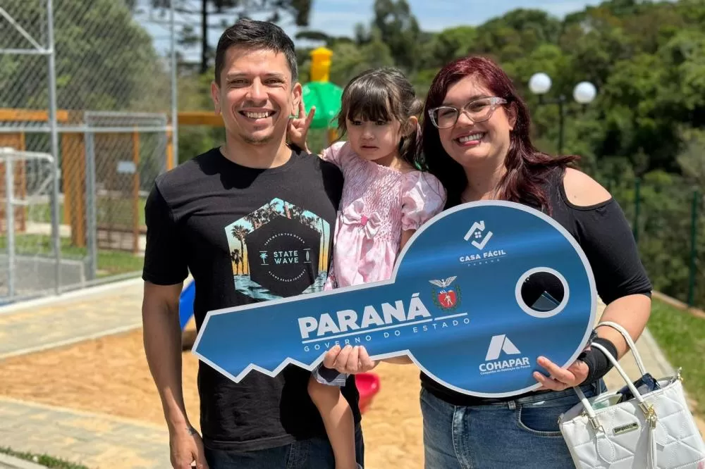 Com aporte do Estado, residencial com 208 unidades é entregue em Araucária Foto: Pauline Fagundes/Cohapar