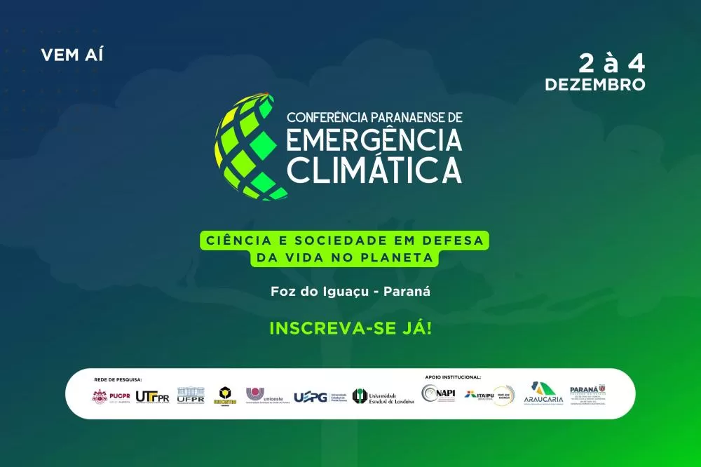 Paraná sediará conferência sobre desafios climáticos Foto: SETI-PR