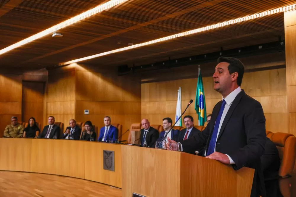Governador anuncia apoio do Estado ao Gaeco para criação de núcleo em Umuarama Foto: Gabriel Rosa/AEN