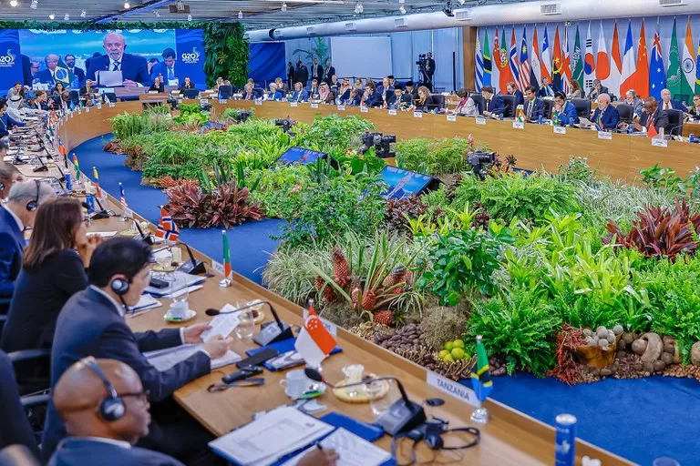 Durante a sessão, Lula reforçou a proposta brasileira de convocação de uma conferência de revisão da Carta da ONU, nos termos do artigo 109, considerando que apenas 51 dos atuais 193 membros das Nações Unidas participaram de sua fundação - Foto: Ricardo S