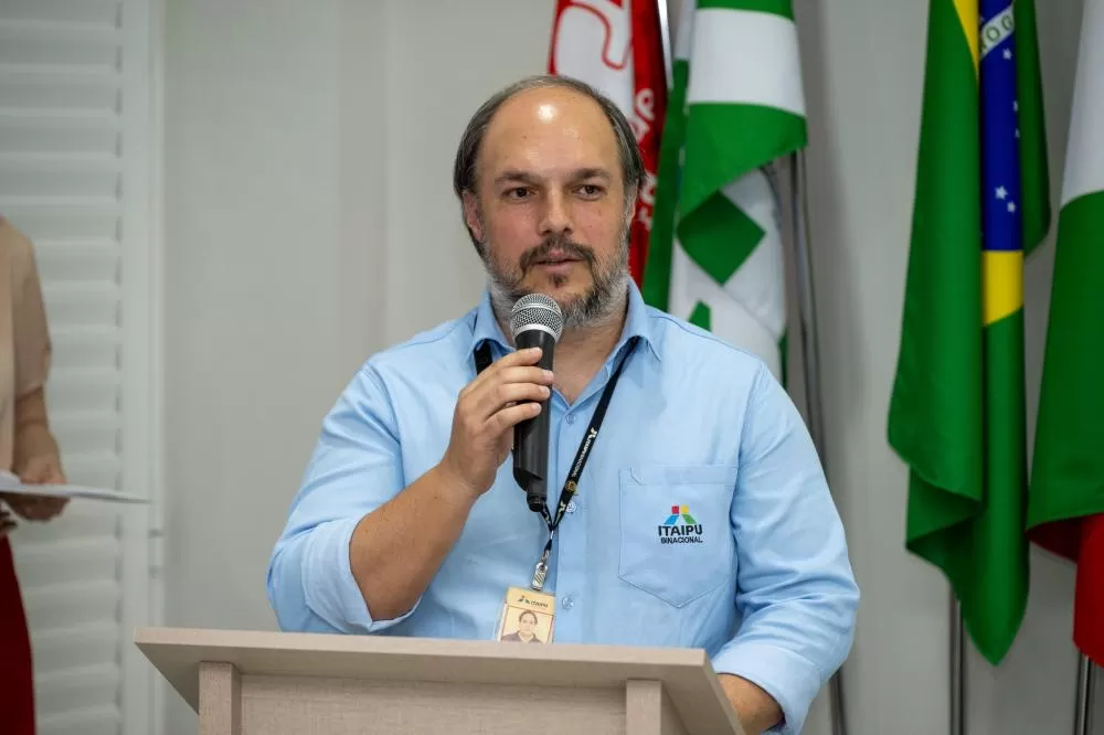 Bernardo Vaz de Oliveira Soares, que representou no evento o diretor-geral brasileiro, Enio Verri. William Brisida/Itaipu Binacional