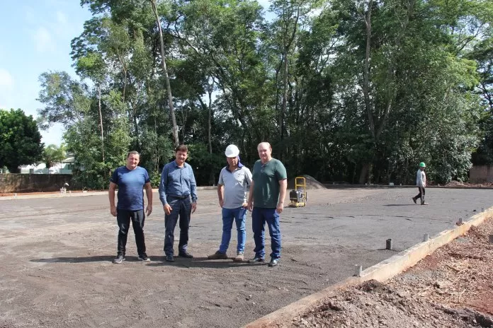 Obras do “Meu Campinho” são retomadas em Nova Santa Rosa