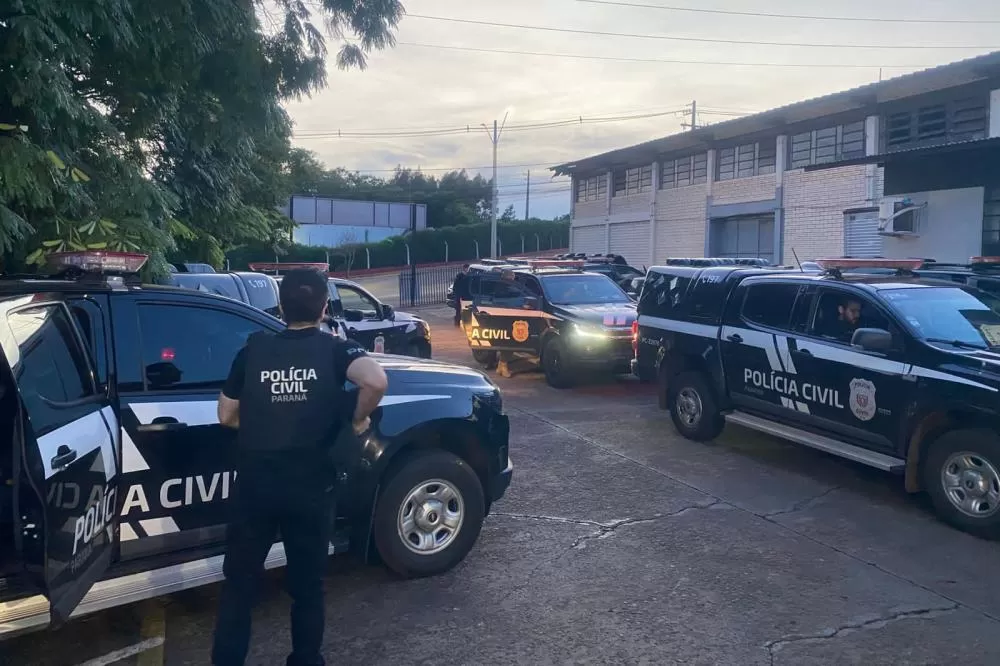 PCPR prende 14 pessoas envolvidas no tráfico de drogas no oeste do Estado Foto: PCPR