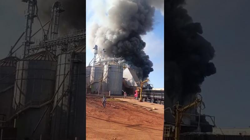 Incêndio em fábrica de ração em São Roque